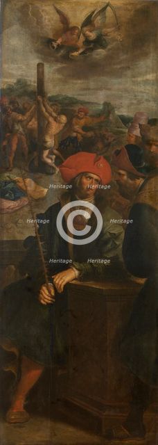 Flagellation of the Four Crowned Martyrs, 1624. Creator: Frans Francken II.