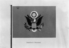 Flags. President's Standard, 1911. Creator: Harris & Ewing