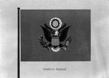 Flags. President's Standard, 1911. Creator: Harris & Ewing