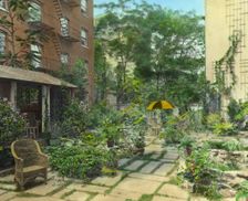 "Flagstones," Charles Clinton Marshall house, 117 West 55th Street, New York, between 1921 and 1922. Creator: Frances Benjamin Johnston