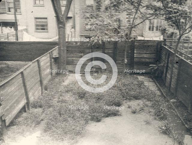 "Flagstones," Charles Clinton Marshall house, 117 West 55th Street, New York, New York, 1922. Creator: Frances Benjamin Johnston.