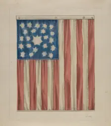 Flag, c. 1936. Creator: Joseph Sudek