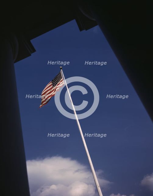 Flag, Detroit, Mich., 1942. Creator: Arthur S Siegel.