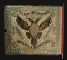 Flag of the Grenadier Company of the Preobrazhensky Life Guard Regiment, 1744. Artist: Anonymous master