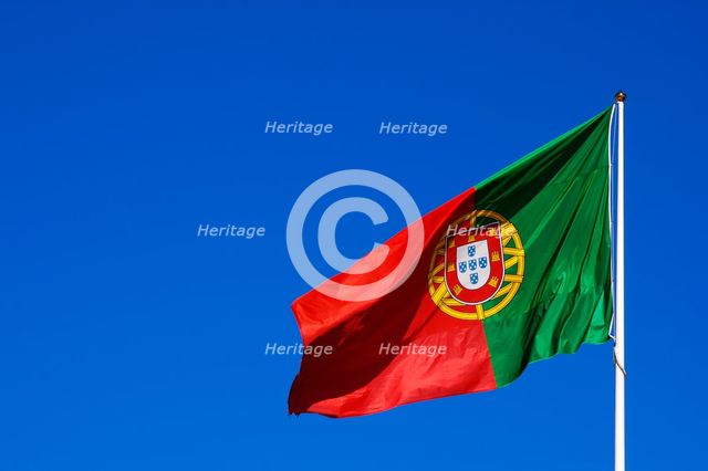 Flag of Portugal, 2008. Creator: Unknown.