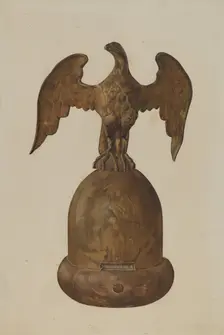 Flag Pole Finial, 1935/1942. Creator: Victor F. Muollo