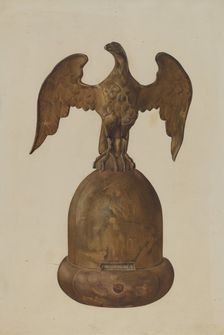 Flag Pole Finial, 1935/1942. Creator: Victor F. Muollo