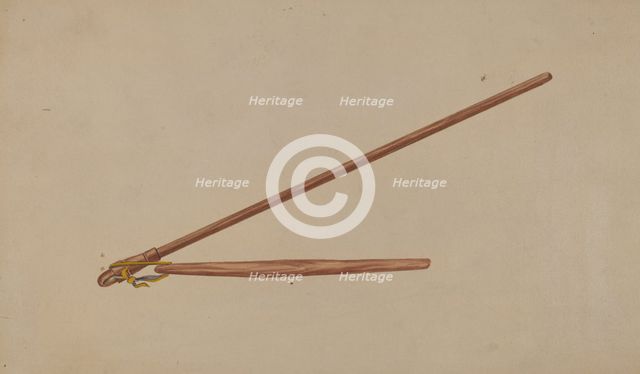 Flail, c. 1937. Creator: Frank Eiseman.