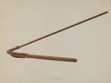 Flail, c. 1938. Creator: Max Fernekes
