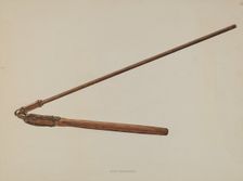 Flail, c. 1938. Creator: Max Fernekes