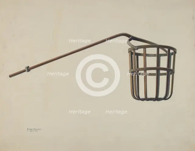 Flambeau, c. 1937. Creator: Ivar Julius.