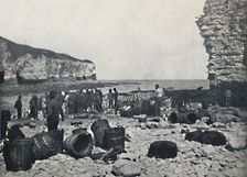 Flamborough - The Fishermen at Work 1895