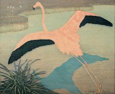 Flamingo, 1922. Creator: Moser, Carl (1873-1939)