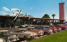 Flamingo Hotel and Casino, Las Vegas, Nevada, USA, 1956