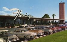 Flamingo Hotel and Casino, Las Vegas, Nevada, USA, 1956