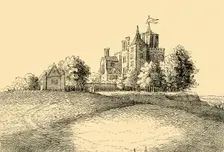 Flamsteed House (From Hollar's Long View) (c1878). Creator: Unknown