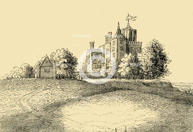 'Flamsteed House (From Hollar's Long View)', (c1878). Creator: Unknown.