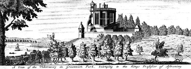 Flamsteed House in Greenwich Park, London, late 17th century. Creator: Unknown.