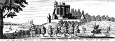 Flamsteed House in Greenwich Park, London, late 17th century. Creator: Unknown