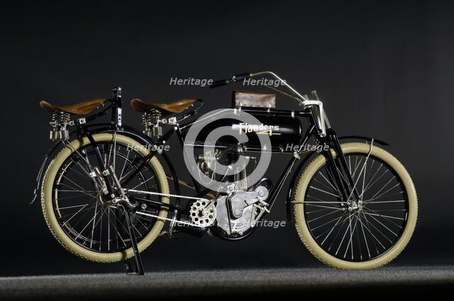 Flanders beltdrive single 1912. Artist: Simon Clay.