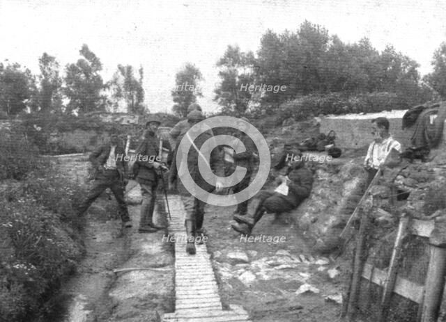 Flanders Operations; Before relief of the Belgians by the French..., 1917. Creator: Unknown.