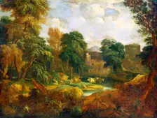 Flanders Landscape 17th or early 18th century. Artist: Cornelis Huysmans