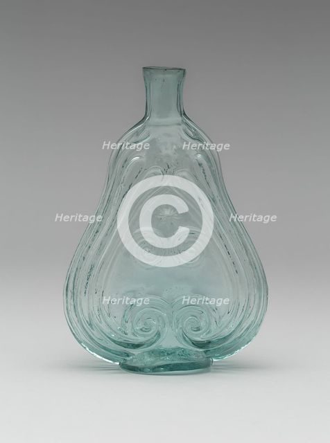 Flask, 1840/60. Creator: Unknown.