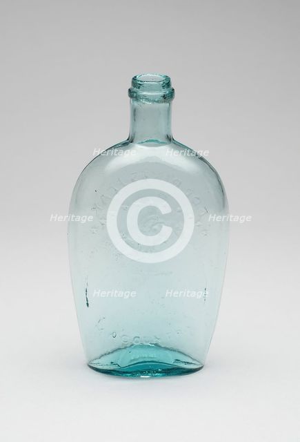 Flask, 1860/75. Creator: Unknown.