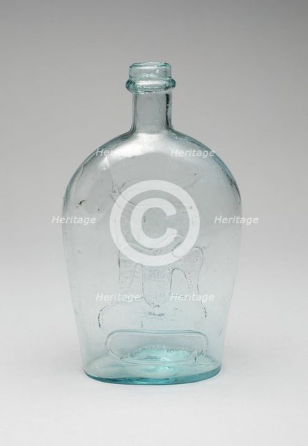 Flask, 1860/75. Creator: Unknown.