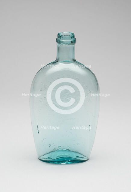 Flask, 1860/75. Creator: Unknown.