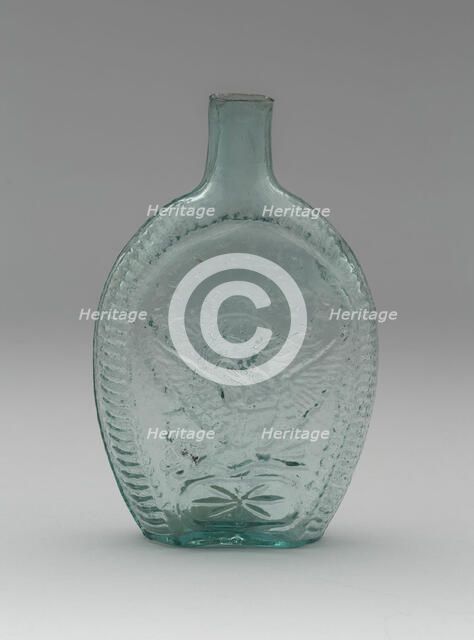 Flask, 1831/40. Creator: Coffin & Hay.