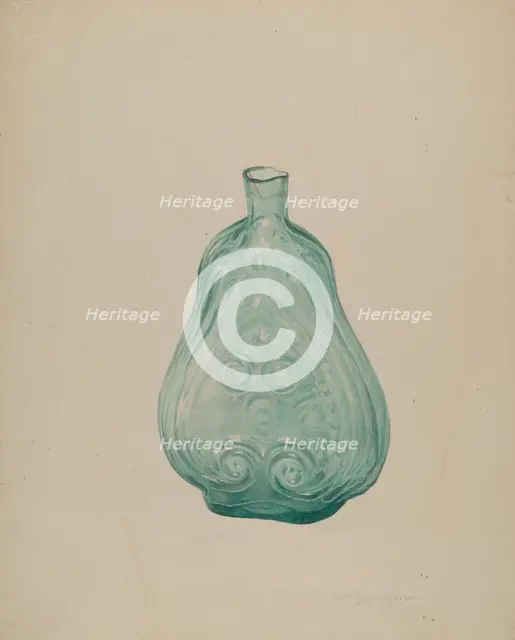 Flask, 1935/1942. Creator: Carl Buergerniss.