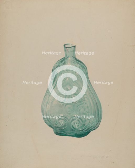Flask, 1935/1942. Creator: Carl Buergerniss.