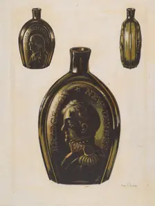 Flask, 1935/1942. Creator: Charles Caseau