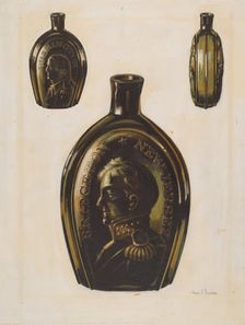 Flask, 1935/1942. Creator: Charles Caseau