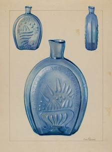 Flask, 1935/1942. Creator: Charles Caseau
