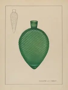 Flask, 1935/1942. Creator: Eugene La Foret
