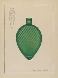 Flask, 1935/1942. Creator: Eugene La Foret