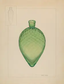 Flask, 1935/1942. Creator: Janet Riza