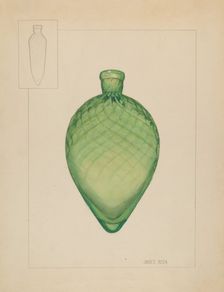 Flask, 1935/1942. Creator: Janet Riza