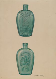Flask, 1935/1942. Creator: Paul Ward