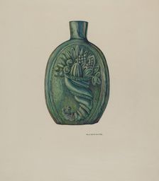 Flask, 1935/1942. Creator: William Kieckhofel
