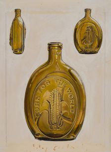 Flask, 1935/1942. Creator: Unknown
