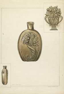 Flask, 1936. Creator: Howard H. Sherman