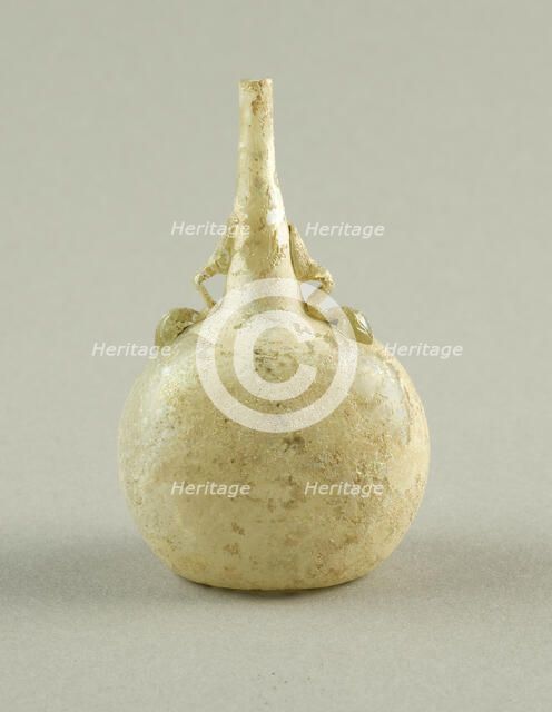 Flask, 7th-13th century. Creator: Unknown.