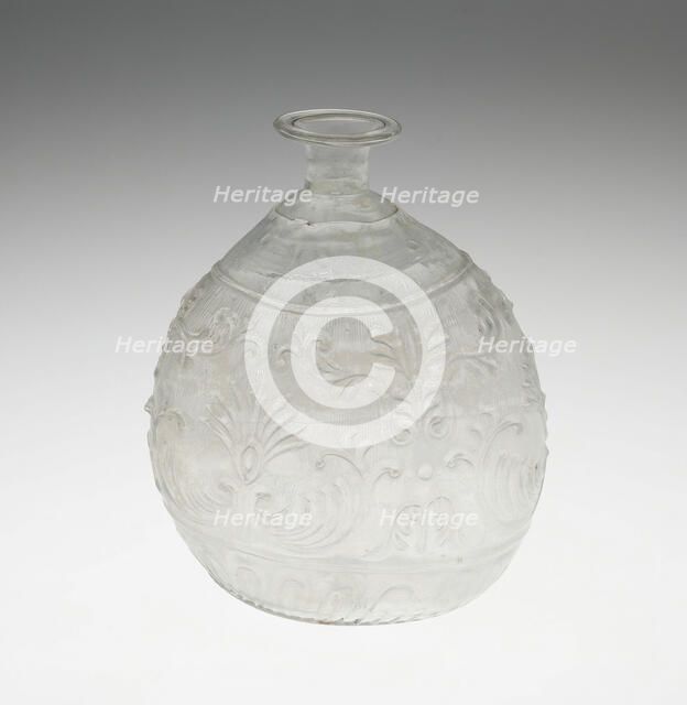 Flask, Austria, c. 1835/50. Creator: Unknown.