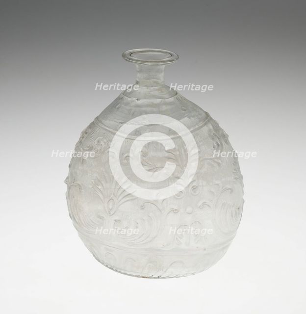 Flask, Austria, c. 1835/50. Creator: Unknown.