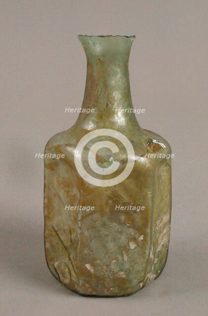 Flask, Byzantine, 4th-5th century. Creator: Unknown.