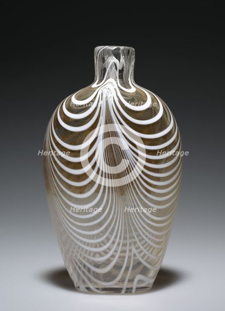 Flask, c. 1835. Creator: Unknown.