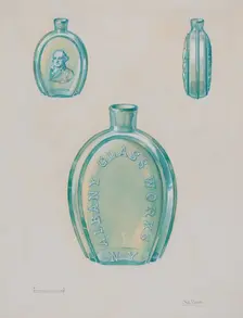 Flask, c. 1936. Creator: Charles Caseau